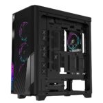 Корпус Gigabyte AORUS C500G ST MidTower, E-ATX, USB-C x1, USB 3.0 x2, Audio I/O, Black,TG — изображение 4