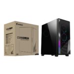 Корпус Gigabyte AORUS C500G ST MidTower, E-ATX, USB-C x1, USB 3.0 x2, Audio I/O, Black,TG — изображение 2
