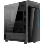 Корпус Gigabyte C200 Glass MidTower, ATX, USB3.0 x2, Audio I/O, Black, TG (551247) — изображение 14