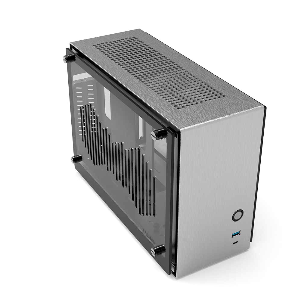 M2 mini (Silver) Корпус для ПК Zalman M2 mini (Silver) Mini ITX PC Case — изображение 1