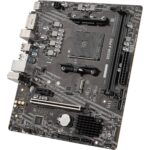Материнская плата MSI B550M-A PRO B550, AM4, 2*DDR4, 1*PCIEx16, 1*PCIEx1, 1*M.2, 6*USB3.2Gen1, 6*USB2.0, 4*SATA3.0, 1G, DVI, HDMI, M-ATX, RTL — изображение 4