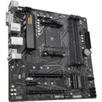 Материнская плата Gigabyte B550M DS3H, Socket AM4, AMD B550, 4xDDR4-3200, DVI-D+HDMI, 2xPCI-Ex16, 1xPCI-Ex1, 4xSATA3(RAID 0/1/10), 2xM.2, 8 Ch Audio, GLan, (4+2)xUSB2.0, (4+2)xUSB3.2, 1xPS/2, mATX, RTL {10} (809416) — изображение 9