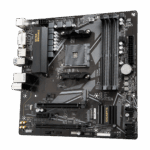 Материнская плата Gigabyte B550M DS3H, Socket AM4, AMD B550, 4xDDR4-3200, DVI-D+HDMI, 2xPCI-Ex16, 1xPCI-Ex1, 4xSATA3(RAID 0/1/10), 2xM.2, 8 Ch Audio, GLan, (4+2)xUSB2.0, (4+2)xUSB3.2, 1xPS/2, mATX, RTL {10} (809416) — изображение 6