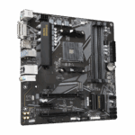 Материнская плата Gigabyte B550M DS3H, Socket AM4, AMD B550, 4xDDR4-3200, DVI-D+HDMI, 2xPCI-Ex16, 1xPCI-Ex1, 4xSATA3(RAID 0/1/10), 2xM.2, 8 Ch Audio, GLan, (4+2)xUSB2.0, (4+2)xUSB3.2, 1xPS/2, mATX, RTL {10} (809416) — изображение 5
