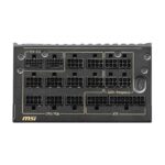 Блок питания ПК MSI MEG Ai1600T PCIE5 , 1600W, 80+ Titanium, полностью модульный, ATX 3.1, PCIE5.1, RTL — изображение 10