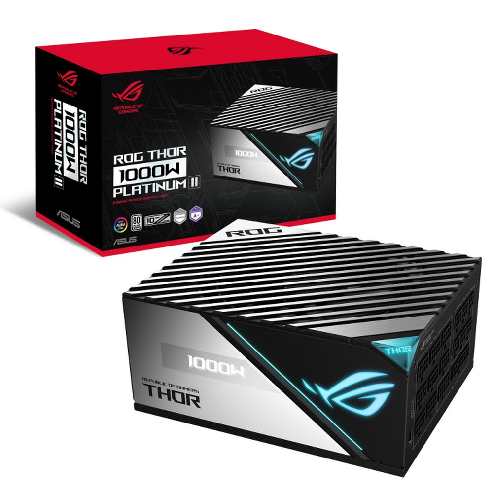 90YE00L4-B0NA00 Блок питания ASUS ROG-THOR-1000P2-GAMING /PSU, CE+UK /PSU, CE+UK — изображение 1