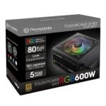 Блок питания Thermaltake Toughpower GX1 RGB 600 PS-TPD-0600NHFAGE-1 600W, 80 Plus Gold — изображение 2