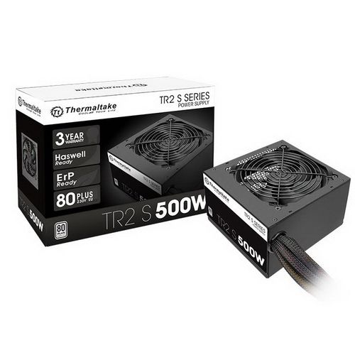 PS-TRS-0500NPCWEU-2 Блок питания Thermaltake TR2 S 500 TRS-500AH2NK 500W, 80 Plus White (401779) {8} — изображение 1
