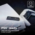 Твердотельный накопитель SSD Crucial T500 1TB PCIe Gen4 NVMe M.2 SSD with heatsink CT1000T500SSD5 — изображение 5