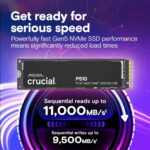 Твердотельный накопитель SSD Crucial P510 2TB PCIe Gen5 NVMe M.2 SSD CT2000P510SSD8 — изображение 6