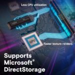 Твердотельный накопитель SSD Crucial T500 2TB PCIe Gen4 NVMe M.2 SSD with heatsink CT2000T500SSD5 — изображение 4