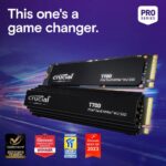 Твердотельный накопитель SSD Crucial T700 2TB PCIe Gen5 NVMe M.2 SSD CT2000T700SSD3 — изображение 3