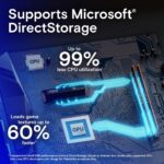 Твердотельный накопитель SSD Crucial T700 2TB PCIe Gen5 NVMe M.2 SSD CT2000T700SSD3 — изображение 2
