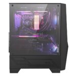 Корпус MSI MAG FORGE 100R Mid-Tower, ATX, 2xUSB 3.2, Audio I/O, 2x120mm ARGB Fan, 1x120mm black Fan, 6-ch Light controller, Front metal MESH, Up to 330mm GPU, Tempered Glass (676407) — изображение 2