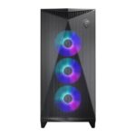 Корпус MSI MPG GUNGNIR 300R AIRFLOW Midi Tower, EATX ,2xUSB 3.2 Gen 1, 1xUSB 3.2 Gen2 Type-C, 4x120mm PWM ARGB Fan, ARGB+PWM Control Board, Tempered Glass Window — изображение 3