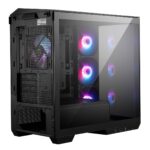 Корпус MSI MAG Pano M100R PZ , Micro-ATX, 1xUSB 3.2 Gen 1, 1xUSB 3.2 Gen2 Type-C, 4x120mm ARGB Fan, ARGB+PWM Control Board, TG — изображение 4