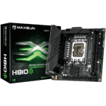 Материнская плата Maxsun MS-Challenger H810ITX WIFI B860, LGA1851, 2*DDR5, 1*PCIEx16, 2*M.2, 4*USB3.2Gen2, 4*USB3.2Gen1, 4*USB2.0, 4*SATA3.0, 1G, DP, HDMI, Mini-ITX, RTL