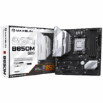 Материнская плата Maxsun MS-Terminator B850M WIFI B850, AM5, 4*DDR5, 1*PCIEx16, 1*PCIEx4, 1*PCIEx1, 2*M.2, 2*TypeC, 6*USB3.2Gen1, 6*USB2.0, 4*SATA3.0, 2.5G, DP, HDMI, M-ATX, RTL