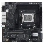 Материнская плата ASUS PRO WS W680M-ACE SE LGA1700 mATX 4xDDR5 PCIEx16 PCIEx4 PCIEx1 2xM.2 USB-C DP HDMI VGA 2х2.5GLAN — изображение 6