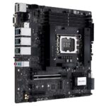 Материнская плата ASUS PRO WS W680M-ACE SE LGA1700 mATX 4xDDR5 PCIEx16 PCIEx4 PCIEx1 2xM.2 USB-C DP HDMI VGA 2х2.5GLAN — изображение 5