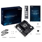 Материнская плата ASUS PRO WS W680M-ACE SE LGA1700 mATX 4xDDR5 PCIEx16 PCIEx4 PCIEx1 2xM.2 USB-C DP HDMI VGA 2х2.5GLAN — изображение 2