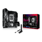 Материнская плата ASUS ROG STRIX Z890-I GAMING WIFI LGA1851 mini-ITX 2xDDR5 PCIEx16 2xM.2 2xThunderbolt USB-C HDMI 2.5GLAN Wi-Fi 7