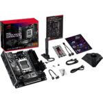 Материнская плата ASUS ROG STRIX X870-I GAMING WIFI AM5 mini-ITX 2xDDR5 PCIEx16 2xM.2 3xUSB-C HDMI 2.5GLAN Wi-Fi 7 — изображение 2