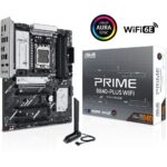 Материнская плата ASUS PRIME B840-PLUS WIFI AM5 ATX 4xDDR5 4xPCIEx16 PCIEx1 3xM.2 USB-C DP HDMI 2.5GLAN Wi-Fi 6Е — изображение 5