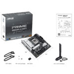Материнская плата ASUS PRIME B840M-A WIFI AM5 mATX 4xDDR5 3xPCIEx16 3xM.2 2xDP HDMI 2.5GLAN Wi-Fi 6Е — изображение 2