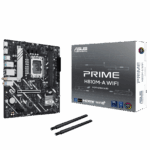 Материнская плата ASUS PRIME H810M-A WIFI LGA1851 mATX 2xDDR5 PCIEx16 PCIEx1 2xM.2 DP HDMI GLAN Wi-Fi 6