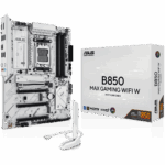 Материнская плата ASUS B850 MAX GAMING WIFI W AM5 ATX 4xDDR5 4xPCIEx16 3xM.2 USB-C DP HDMI 2.5GLAN Wi-Fi 6E