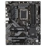 Материнская плата Gigabyte B760 DS3H DDR4, Socket 1700, Intel®B760, 4xDDR4-3200, HDMI+DP, 5xPCI-Ex16, 4xSATA3(RAID 0/1/5/10), 2xM.2, 8Ch Audio, GLan, (4+4)xUSB2.0, (1+2)xUSB3.2, (1+1)xUSB3.2 Type-C™, 1xPS/2, ATX, RTL — изображение 5