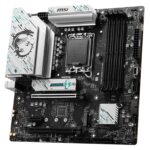 Материнская плата MSI B760M GAMING PLUS WIFI B760, LGA1700, 4*DDR5, 2*PCIEx16, 1*PCIEx1, 2*M.2, 1*TypeC, 2*USB3.2Gen2, 6*USB3.2Gen1, 6*USB2.0, 4*SATA3.0, 2.5G, 2*DP, 2*HDMI, M-ATX, RTL — изображение 3