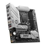 Материнская плата MSI B760M PROJECT ZERO B760, LGA1700, 4*DDR5, 2*PCIEx16, 1*PCIEx1, 2*M.2, 2*TypeC, 3*USB3.2Gen2, 2*USB3.2Gen1, 8*USB2.0, 4*SATA3.0, 2.5G, DP, HDMI, M-ATX, RTL — изображение 3
