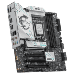 Материнская плата MSI B860M GAMING PLUS WIFI B860, LGA1851, 4*DDR5, 4*PCIEx16, 3*M.2, 1*TypeC, 1*USB3.2Gen2, 5*USB3.2Gen1, 6*USB2.0, 4*SATA3.0, 5G, Type-C(DP), DP, HDMI, M-ATX, RTL — изображение 4