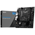 Материнская плата MSI H510M PLUS II H510, LGA1200, 2*DDR4, 1*PCIEx16, 1*PCIEx1, 1*M.2, 4*USB3.2Gen1, 8*USB2.0, 4*SATA3.0, 1G, VGA, HDMI, M-ATX, RTL