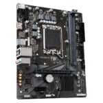 Материнская плата Gigabyte H610M K DDR4, RTL Socket 1700, Intel®H610, 2xDDR4-3200, HDMI, 1xPCI-Ex16, 1xPCI-Ex1, 2xSATA3, 1xM.2, 8Ch Audio, GLan, (4+2)xUSB2.0, (2+2)xUSB3.2, mATX, RTL {10} — изображение 3