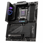 Материнская плата MSI MPG X870E CARBON WIFI X870E, AM5, 4*DDR5, 3*PCIEx16, 4*M.2, 4*TypeC, 9*USB3.2Gen2, 4*USB3.2Gen1, 4*USB2.0, 4*SATA3.0, 5G, 2.5G, 2*Type-C(DP), HDMI, ATX, RTL — изображение 4