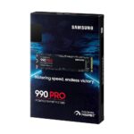 Твердотельный накопитель SSD Samsung 990 PRO Black M.2 2280 1TB Client PCI-E Gen4 x4, 7450/6900, TBW 600, DWPD 0.33,TLC — изображение 2