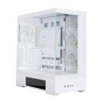 Корпус для ПК Zalman P40 DS White ATX Mid Tower PC Case, 120mm ARGB Fanx4 — изображение 3