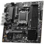 Материнская плата MSI PRO B650M-P B650, AM5, 4*DDR5, 1*PCIEx16, 2*PCIEx1, 2*M.2, 1*TypeC, 2*USB3.2Gen2, 4*USB3.2Gen1, 8*USB2.0, 4*SATA3.0, 2.5G, VGA, DP, HDMI, M-ATX, RTL — изображение 4