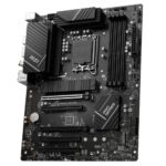 Материнская плата MSI PRO B760-P WIFI DDR4 B760, LGA1700, 4*DDR4, 5*PCIEx16, 2*M.2, 2*TypeC, 2*USB3.2Gen2, 2*USB3.2Gen1, 8*USB2.0, 4*SATA3.0, 2.5G, DP, HDMI, ATX, RTL — изображение 4