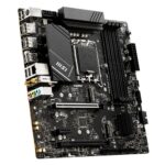 Материнская плата MSI PRO B760M-A WIFI B760, LGA1700, 4*DDR5, 2*PCIEx16, 1*PCIEx1, 2*M.2, 1*TypeC, 2*USB3.2Gen2, 6*USB3.2Gen1, 6*USB2.0, 4*SATA3.0, 2.5G, 2*DP, 2*HDMI, M-ATX, RTL — изображение 3