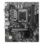 Материнская плата MSI PRO B760M-E DDR4 B760, LGA1700, 2*DDR4, 1*PCIEx16, 1*PCIEx1, 1*M.2, 4*USB3.2Gen1, 8*USB2.0, 4*SATA3.0, 1G, VGA, HDMI, M-ATX, RTL — изображение 5