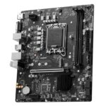 Материнская плата MSI PRO B760M-E DDR4 B760, LGA1700, 2*DDR4, 1*PCIEx16, 1*PCIEx1, 1*M.2, 4*USB3.2Gen1, 8*USB2.0, 4*SATA3.0, 1G, VGA, HDMI, M-ATX, RTL — изображение 4