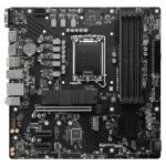 Материнская плата MSI PRO B760M-P DDR4 B760, LGA1700, 4*DDR4, 1*PCIEx16, 2*PCIEx1, 2*M.2, 1*TypeC, , 3*USB3.2Gen1, 8*USB2.0, 4*SATA3.0, 1G, VGA, DP, HDMI, M-ATX, RTL — изображение 5