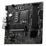Материнская плата MSI PRO B760M-P DDR4 B760, LGA1700, 4*DDR4, 1*PCIEx16, 2*PCIEx1, 2*M.2, 1*TypeC, , 3*USB3.2Gen1, 8*USB2.0, 4*SATA3.0, 1G, VGA, DP, HDMI, M-ATX, RTL — изображение 4