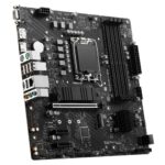 Материнская плата MSI PRO B760M-P DDR4 B760, LGA1700, 4*DDR4, 1*PCIEx16, 2*PCIEx1, 2*M.2, 1*TypeC, , 3*USB3.2Gen1, 8*USB2.0, 4*SATA3.0, 1G, VGA, DP, HDMI, M-ATX, RTL — изображение 3