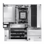 Материнская плата MSI PRO B850M-A WIFI PZ B850, AM5, 4*DDR5, 4*PCIEx16, 2*M.2, 3*TypeC, 3*USB3.2Gen2, 5*USB3.2Gen1, 4*USB2.0, 4*SATA3.0, 5G, DP, HDMI, M-ATX, RTL — изображение 5