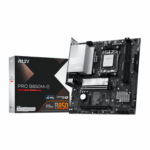 Материнская плата MSI PRO B850M-G B850, AM5, 4*DDR5, 2*PCIEx16, 2*M.2, 2*TypeC, 5*USB3.2Gen1, 6*USB2.0, 4*SATA3.0, 5G, DP, HDMI, M-ATX, RTL